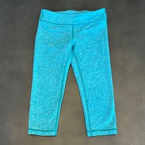 Ivivva Blue Kids Crop Leggings